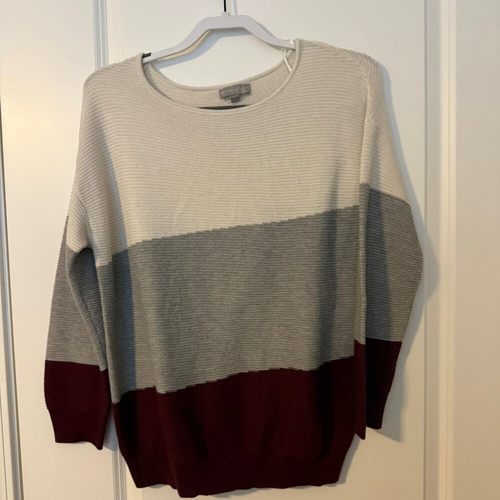 Tarley Color Block Pullover Sweater